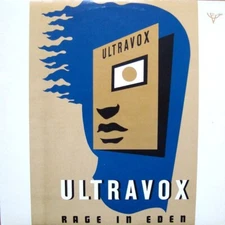 Ultravox ‎– Rage In Eden Vinyl LP