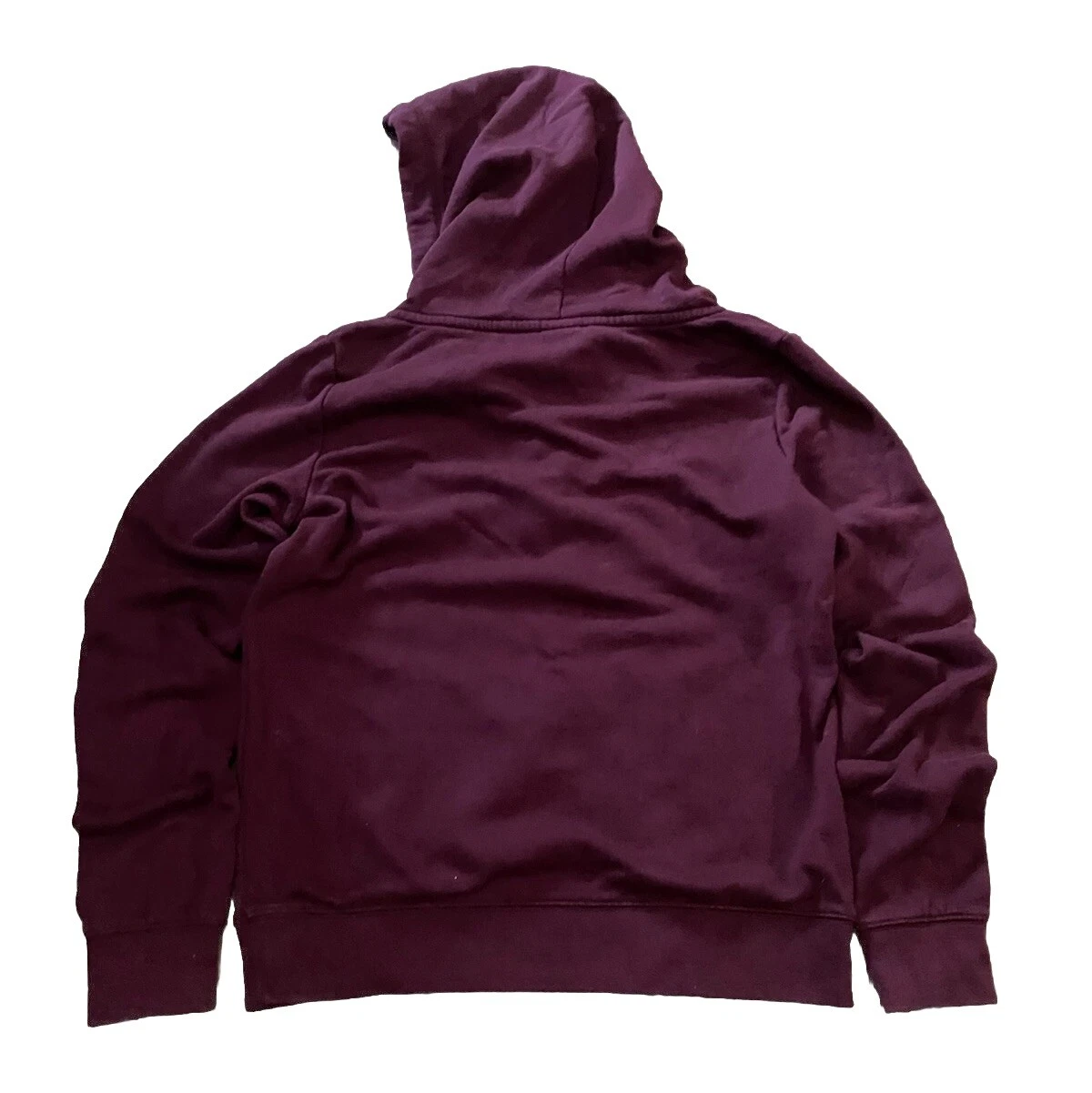 UNDERCOVER Felpa donna Victoria Secret ROSA con cappuccio e zip 1 4 marrone bordeaux M