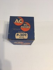 Vintage  AC Oil Filter P209 Ford*Lincoln*Mercury*Studebaker 1939-1956***NOS