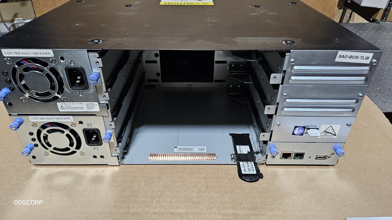 IBM TS3200 Tape Library 3573-L4U FC, Path Failover, No drives