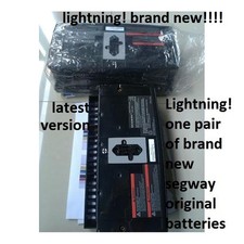 Segway X2 I2 i2SE x2SE lithium battery pair two 2 batteries  external charger