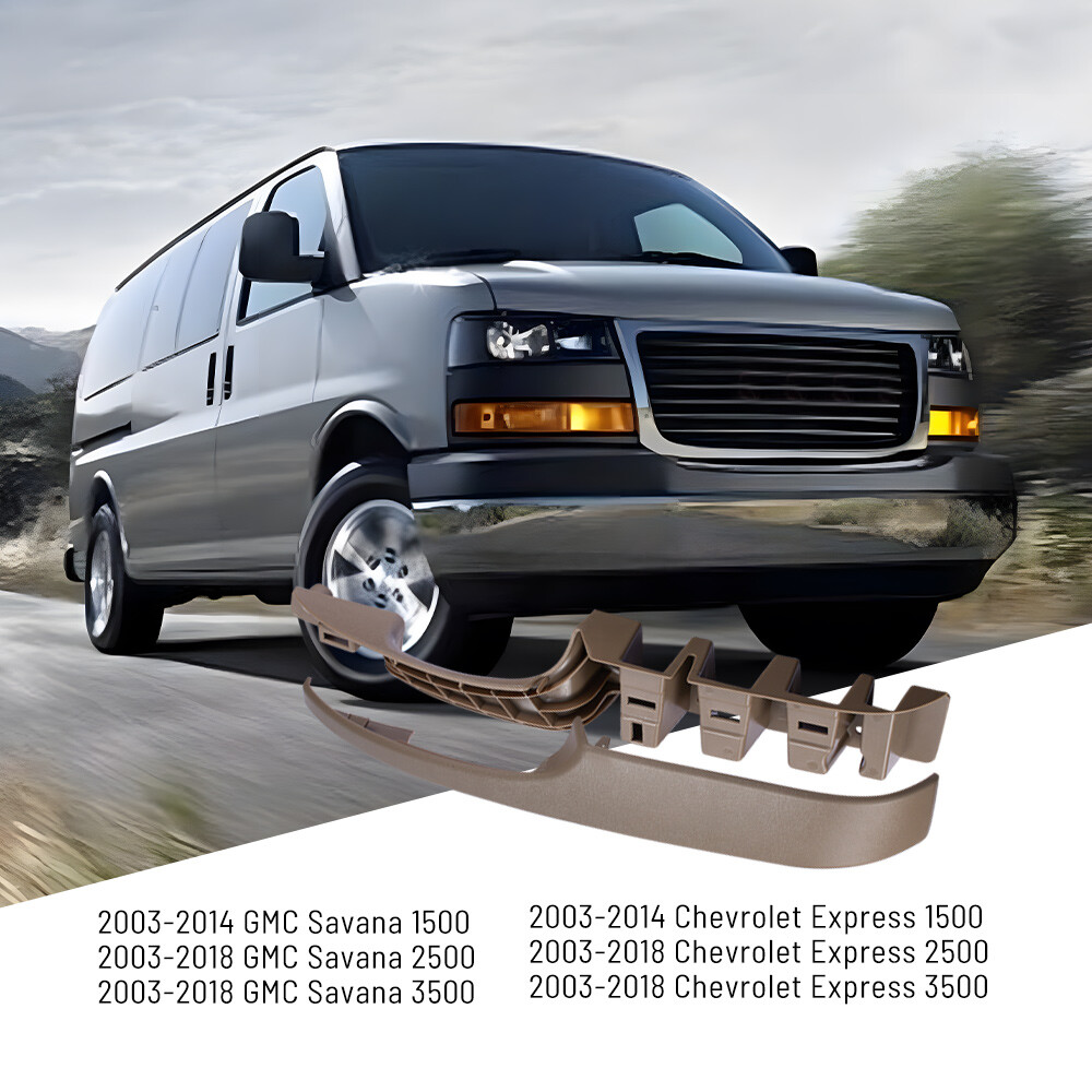 Left Inside Pull Door Handle Armrest For Chevrolet Express Van Savana 2003-2019 thumbnail 2