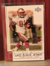 2001 Upper Deck Top Tier Football Card #152 Terrell Owens 