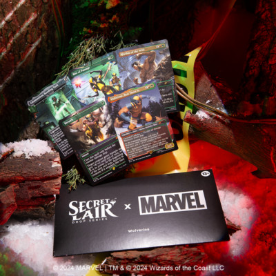 開封済 MTG SLD Secret Lair Wolverine Marvel Secret Lair x Marvel's Wolverine - Non-Foil Edition