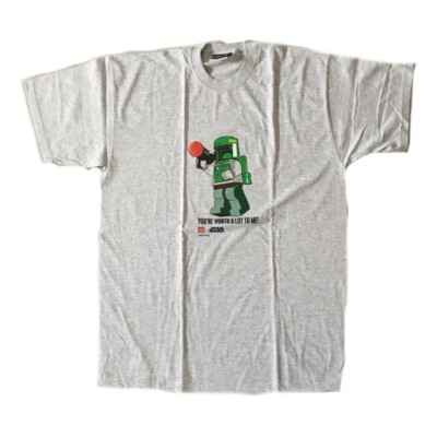 LEGO  STAR WARS  - You're Worth A Lot To Me! (Boba Fett) - T-Shirt RARITÄT