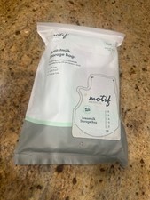 Motif Medical Breast Milk Storage Bags 8oz Single Use Bags 100 count BPA-Free