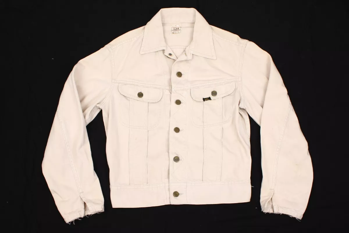 Vintage 60s Union Made Lee Westerner Sanforized 100-J 36 Regular Trucker Jacket