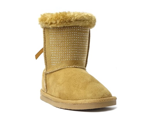 New Kids Classic Snow Boots Suede Faux Fur Fashion Buckle Boots Outdoor Shoes || - Picture 57 of 76