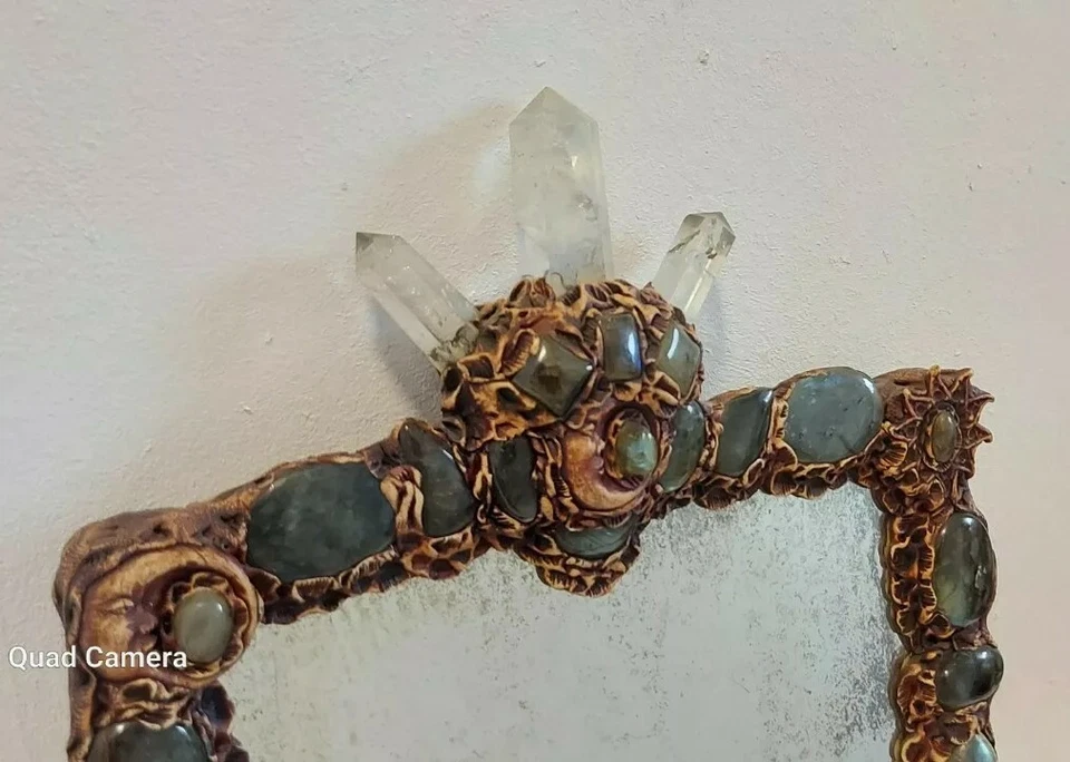 Edelstein-Spiegel Kristalle Himalaya Heil Feng-Shui Mystik& Magie - Bild 2 von 4