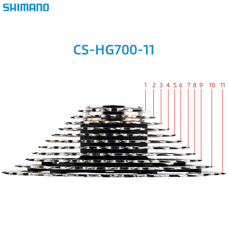 Campagnolo Super Record 11 V Cassette Shimano 105 CS-HG700-11 11-34T + Chaîne CN-HG601 - 11 Vitesses - Pour Vélo De Route - Neuf Ultegra CS-R8000 11-speed