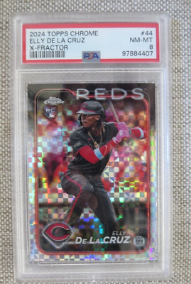 2024 Topps Chrome - Elly De La Cruz #44 X-Fractor (RC) for sale