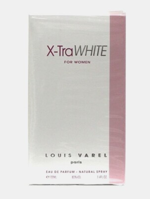 X-Tra White by Louis Varel 3.4 oz/100 ml Eau De Parfum Spray For Women Brand New