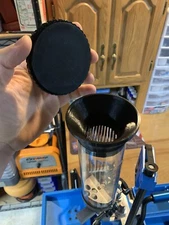 Black Powder Funnel & Component Separator Dillon Powder Dispenser 450 550 Square