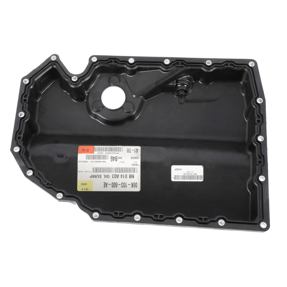 NEW OEM Volkswagen 2015-2019 Golf GTI Engine Oil Pan Assembly 06K-103-600-AE - Изображение 4 из 4
