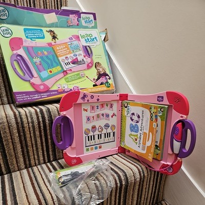 Leap Frog Leap Start interaktives Lernsystem - pink - enthält ein Buch ABC