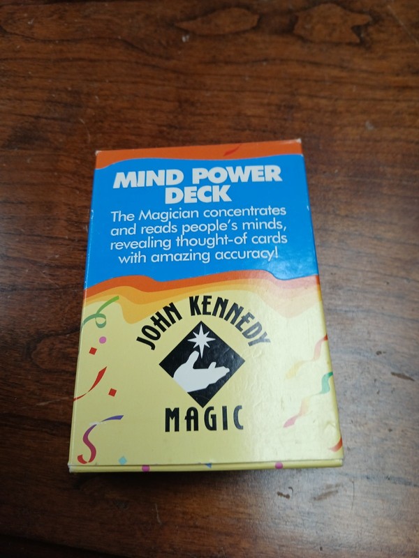 MIND POWER DECK BY JOHN KENNEDY MAGIC TRICK 