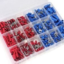 360 Pcs Crimp Terminals Spade Speaker Connectors Electric Wire Closed End