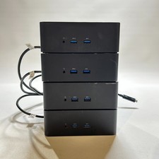 Dell USB-C Docking Station  K16A  No Power Cord  UNTESTED  Lot of 4