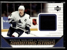 2005-06 Upper Deck Shooting Stars Markus Naslund Vancouver Canucks #S-MN
