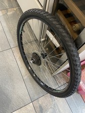 26”  Black 6 Speed Rear Wheel Mtb Mountain Bike & Tyre 26 x 1.75