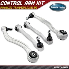 4x Front Lower Control Arm & Ball Joint for Cadillac CTS 2015-2019 2.0L 3.6L RWD