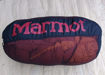 Marmot Never Summer 0F/-18C Daunenschlafsack - lange Größe & rechter Reißverschluss