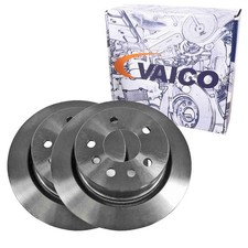2x VAICO BREMSSCHEIBEN 286mm BELÜFTET HINTEN passend für OPEL OMEGA | V40-80051