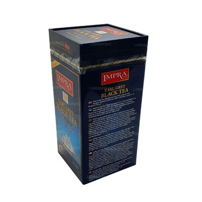 Impra Earl Grey Big Leaf Tea 200g Meatal Caddy