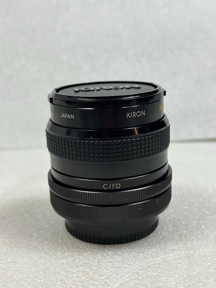 Lente de precisión cinematográfica Kiron 28 mm f/2 MC para montaje Canon FD - ¡Muy bonita! ¡Limpio!! Foto 4 de 4