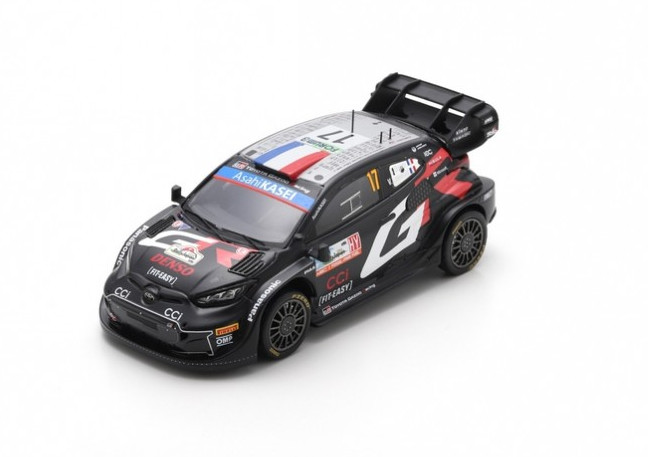 TOYOTA GR Yaris Rally1 WRC SPARK 1/43 Voiture Rallye du Japon 2024