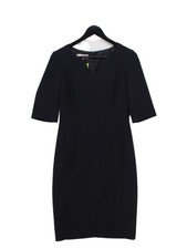 Hobbs Bodycon Midi Dress UK10 in Blue