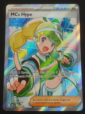 Mcs Hype 220/182 - Ewige Rivalen Deutsch NM Pokemon