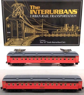 K-Line K2700-012 O CSS&B 18'' Heavyweight Interurban Cars (Set of 2) EX/Box