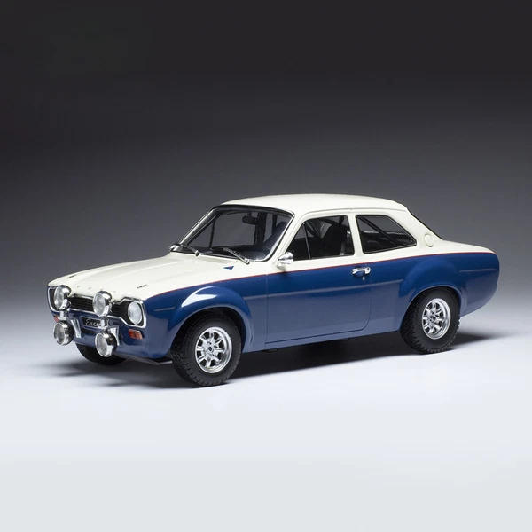 Ixo 18CMC124 1:18 Escort Mk1 Rs 1600 1974 Modellauto Blau Weiß Ovp-image