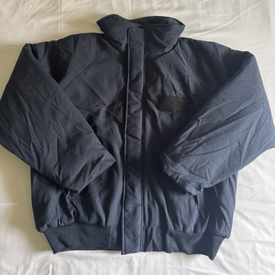 US Navy Shipboard Jacket Cold Weather Flame Resistant Navy Blue