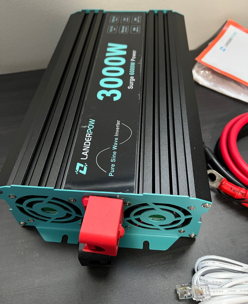 LiTime 3000W 12V 230V omvormer | 2 AC uitgangen | €409,99