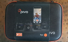 Pivo Pod w case Auto Tracking - Auto Focus - Remote Control - APP NEW Red