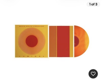 Brian Eno & Beatie Wolfe : Luminal VINYL 12'' Album Coloured Vinyl (2025)