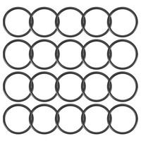 20 X Nitrilkautschuk O-Ring Metrische Dichtung 30Mm Ad. 25Mm Id. 2.5Mm Breite