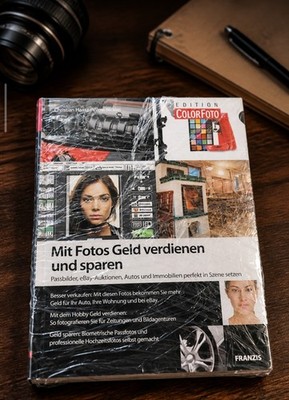 Buch Fotografie Sachbuch Foto. Mit Fotos Geld Verdienen und Sparen. Neu In Folie