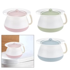 Chamber Pot Urine Bucket Bedside with Lid Portable Toilet Bedpan Potty Urinal