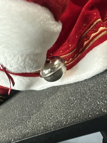 Hallmark The Polar Express Santa Claus Plush 20" Jingle Bell Magic Doesn’t Talk* - Picture 3 of 15