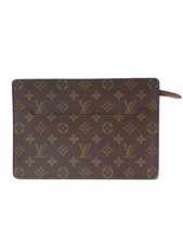 Louis Vuitton Monogram Leather Brown Pochette Homme Shoulder Bag