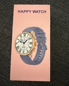 Happy Watch Smart Watch 20mm 4GB Heart Rate Sleep Fitness Android/iOS Purple