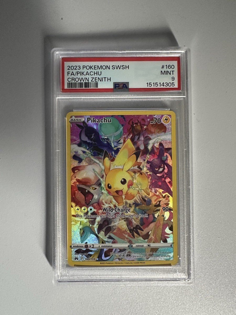 Pikachu (Secret) 160/159 SWSH: Crown Zenith Holo for sale online
