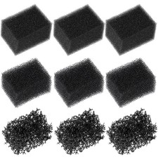 Stipple Sponges, 9 Pcs Special Fx Make Up Sponge Halloween Makeup Black