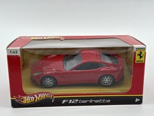 Hot Wheels Ferrari F12 Berlinetta Red 1:43 Diecast Car 2013