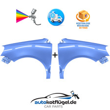 Kotflügel VW POLO 9N3 Links + Rechts LA5R 05-09 Neu Lackiert