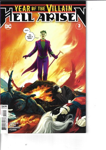 Year Of The Villain 1 Hell Arisen Joker VF+ 2020 Glossy