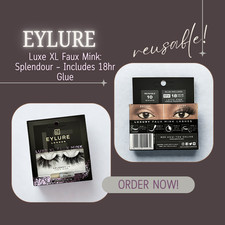 Eylure Luxe XL Faux Mink Splendour - 18hr Glu...